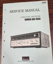 Sansui qrx 3500 for sale  Yorktown
