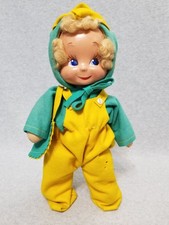Boneca Trudy Baby vintage composição de três faces 14" e pano em traje original, usado comprar usado  Enviando para Brazil