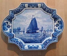 Wandteller delft blau gebraucht kaufen  Bielefeld