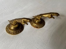 Pair brass jaguar for sale  ANDOVER