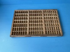 wooden printers tray for sale  WATFORD