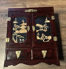Vintage chinese lacquer for sale  ST. AUSTELL