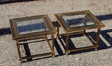 Pair brass glass for sale  Minneapolis