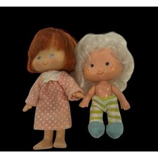 Lote vintage de 2 bonecas 1979 morango shortcake e damasco por American Greetings comprar usado  Enviando para Brazil