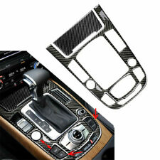 Para Audi A4 B8 A5 console central de fibra de carbono painel de câmbio decoração tampa acabamento, usado comprar usado  Enviando para Brazil