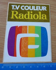 Autocollant sticker radiola d'occasion  France