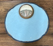 Balanças de banheiro vintage MCM Detecto azul zero automático década de 1950–60 comprar usado  Enviando para Brazil