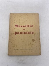 Candido mussolini pantofole usato  Borgo Mantovano