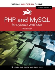 PHP and MySQL for Dynamic Web Sites: Visual QuickPro Guide by Larry Ullman comprar usado PHP and MySQL for Dynamic Web Sites: Visual QuickPro Guide by Larry Ullman comprar usado  Enviando para Brazil