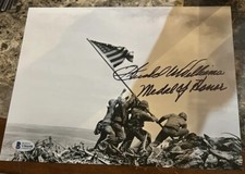 Usado, Hershel W. Williams Rara assinada autografada medalha Iwo foto 8x10 Beckett BAS certificado de autenticidade comprar usado Usado, Hershel W. Williams Rara assinada autografada medalha Iwo foto 8x10 Beckett BAS certificado de autenticidade comprar usado  Enviando para Brazil