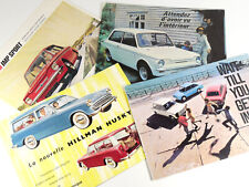 Sunbeam hillman brochures d'occasion  Annecy
