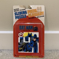 Quebra-cabeça de bolso deslizante brinquedo Batman super quebra-cabeça DC Comics APC 1978 vintage comprar usado  Enviando para Brazil
