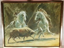 Tableau signé carmen d'occasion  Toulouse-