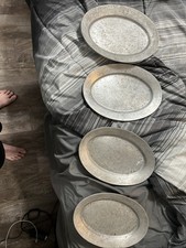 Vintage pewter plates for sale  Bay Minette