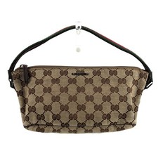 Auténtica bolsa de accesorios GUCCI Sherry Line GG lona 141809 segunda mano  Embacar hacia Mexico