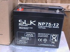 Single 12v 75ah for sale  IPSWICH