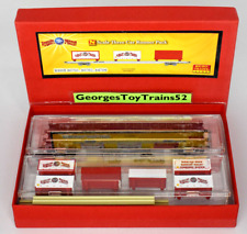 Usado, MICRO-TRAINS MTL RBBX RINGLING BROS CIRCUS 89' FLAT 3-CAR RUNNER PACK 99300039 comprar usado  Enviando para Brazil