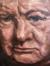 winston churchill paintings for sale  PETERHEAD