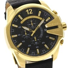 Diesel Dz-4344 Mega Chief relógio masculino GP/couro comprar usado  Enviando para Brazil