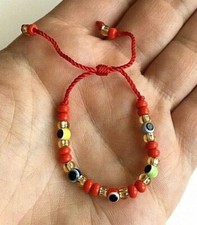  5 PULSEIRA MULTICOLORIDA EVIL EYE BEBÊ / PULSERA DE OJO DE LA SUERTE PARA BEBE comprar usado  Enviando para Brazil