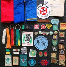 Scoutisme lot insigne d'occasion  Angers-