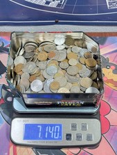 ~GRANDE~ Moeda Estrangeira Mundial 7,0 Libras Lote Misto a Granel Ásia México América do Sul Europa comprar usado  Enviando para Brazil