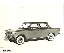 Foto de imprensa original Fiat 1300 e comunicado de imprensa de 2 páginas comprar usado  Enviando para Brazil