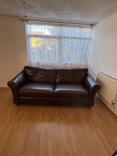 Leather seater sofa for sale  CANTERBURY