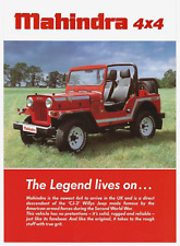 Mahindra 4x4 indian for sale  UK