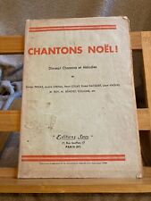 Chantons noël chansons d'occasion  Rennes-