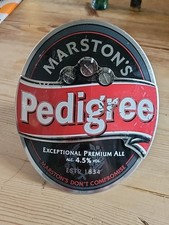 Marstons pedigree metal for sale  MALVERN