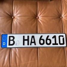 Germany license plate for sale  New York