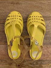 NOVO ZAXY Sandal Girl EUA 3 EUR 34/35 Mary Jane Shoe Amarelo comprar usado  Enviando para Brazil