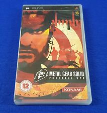 psp METAL GEAR SOLID Portable Ops REGION FREE PAL Version na sprzedaż  Wysyłka do Poland
