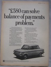 1969 nsu prinz for sale  DARWEN