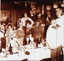 Francia Artisti Fête Carnevale c1920 Foto Stereo Placca Da Lente V26L15n1 comprar usado  Enviando para Brazil