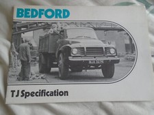 Bedford specification brochure for sale  KINGS LANGLEY