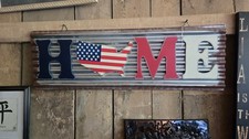 Metal home sign for sale  Fredericksburg
