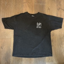 Camiseta Rara Korn Local Crew Crew Stage Crew PONY Preta GIGANTE Tamanho XL comprar usado  Enviando para Brazil