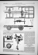 Antique print 1877 for sale  UK