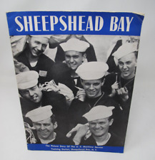 1945 Estação de Treinamento de Serviço Marítimo dos EUA Sheepshead Bay NY Livro Pictórico comprar usado  Enviando para Brazil