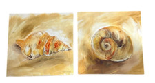 Seashell canvas wall for sale  Daphne