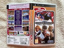 SEGA Mega Drive Collection REGIÃO LIVRE CIB Sony PSP Inglês Euro Exclusivo comprar usado  Enviando para Brazil