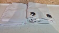 Eyelet curtains bedroom for sale  PETERSFIELD