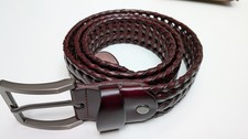 Woven leather belts for sale  GERRARDS CROSS