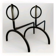 Pair chenets fireplace d'occasion  Expédié en Belgium