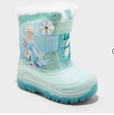 Botas de neve infantis Frozen - Azul bebê/criança 7 alvos, usado comprar usado  Enviando para Brazil