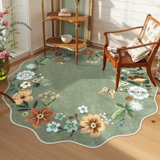 Floral washable round for sale  Brentwood