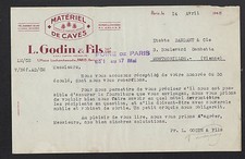Paris materiel caviste d'occasion  Baugy