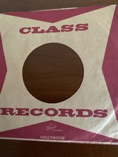 Class record sleeve for sale  GREAT YARMOUTH